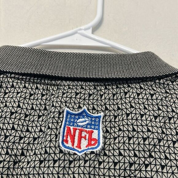 Reebok NFL Team Apparel Cincinnati Bengals short sleeve polo Size XL EUC - Picture 6 of 10